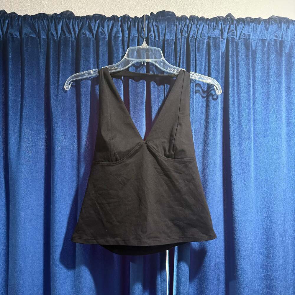 NWT Intimately Free People Still Here Halter Cami Black